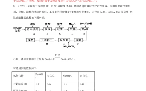 专题讲座（二）整合有效信息书写陌生化学（离子）方程式（精练）-2022年一轮复习讲练测（解析版）_05高考化学_新高考复习资料_2022年新高考资料_2022年高考化学一轮复习讲练测