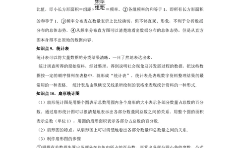 第11讲数据的收集、整理与描述（14个知识点+14种题型+强化训练）（学生版）_初中数学_七年级数学下册（人教版）_常见题型通关讲解练-V3