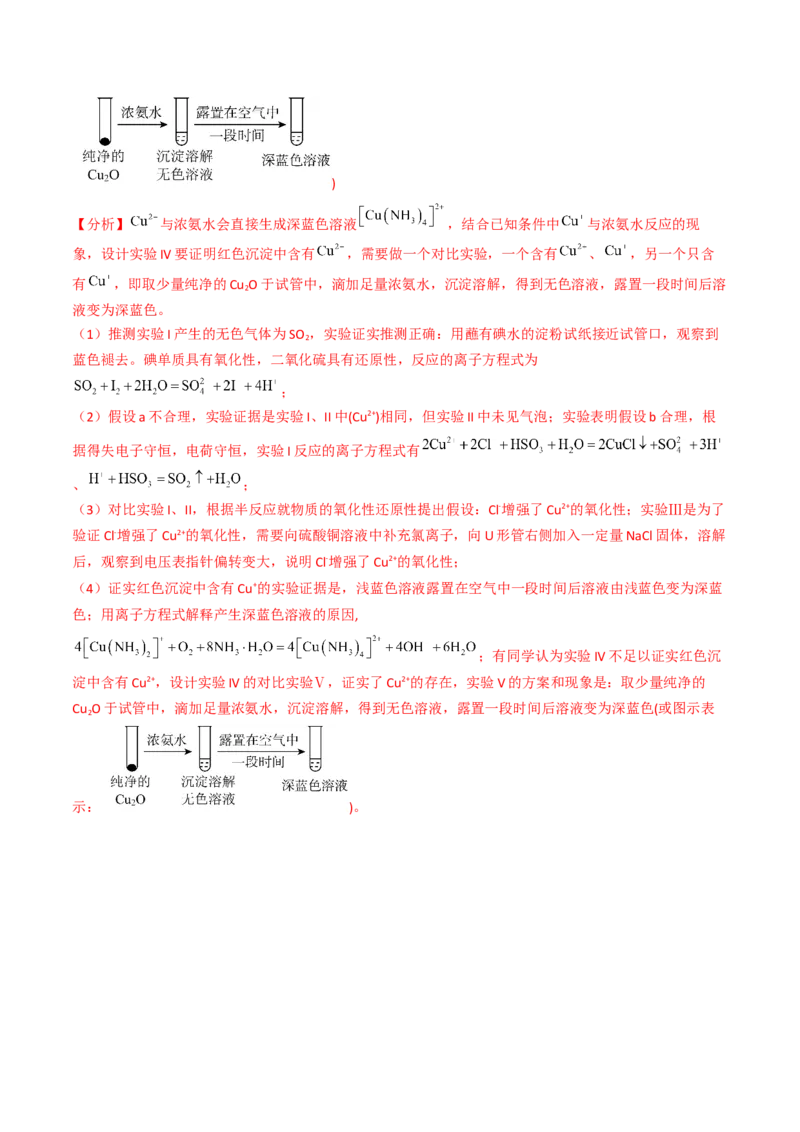 易错专题06非元素及其化合物-2024年高考化学考前易错聚焦（解析版）_05高考化学_2024年新高考资料_5.2024三轮冲刺_2024年高考化学考前易错聚焦