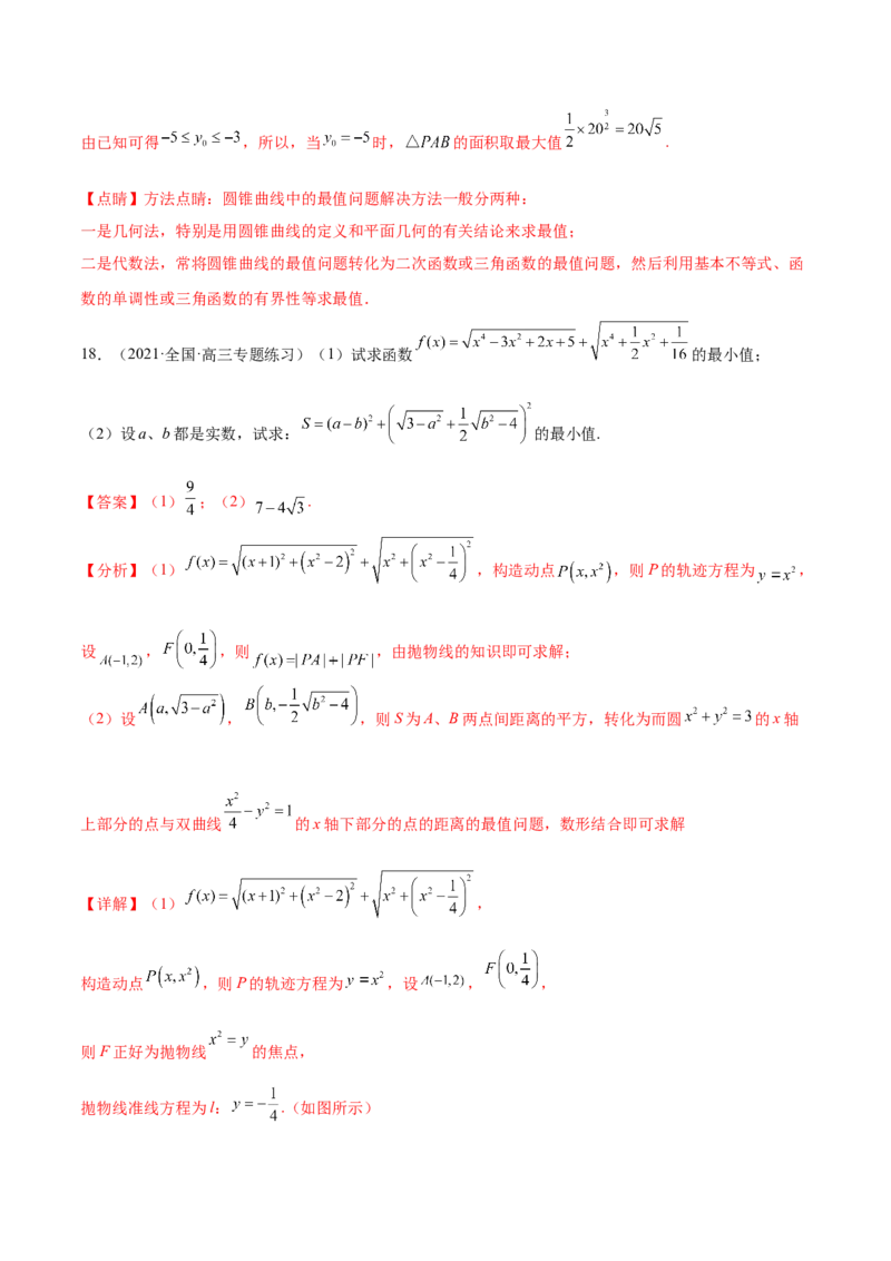 重难点10四种解析几何数学思想（核心考点讲与练）-2023年高考数学一轮复习核心考点讲与练（新高考专用）(解析版）_2.2025数学总复习_2023年新高考资料_一轮复习