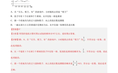 第25章概率章末检测卷-解析版_初中数学人教版_9上-初中数学人教版_07专项讲练_一题三变系列九年级数学上册重要考点题型精讲精练(人教版)