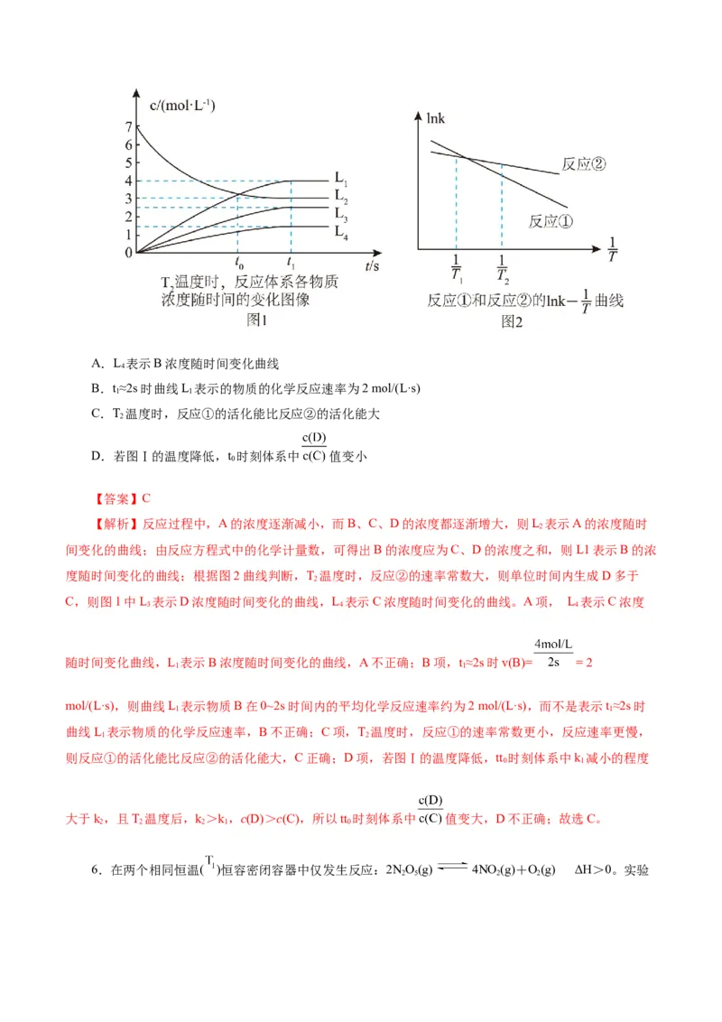 热点专项平衡常数(或速率常数)的计算及应用（解析版）_05高考化学_2025年新高考资料_二轮复习_上好课2025年高考化学二轮复习讲练测（新高考通用）3379109_主题三化学反应原理