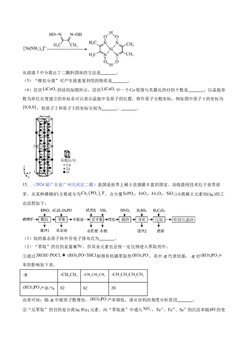押广东卷第18题&nbsp;工艺流程综合题（原卷版）_05高考化学_2024年新高考资料_5.2024三轮冲刺_备战2024年高考化学临考题号押题（广东卷）323301515