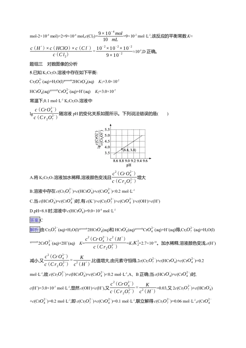 备战2025年高考二轮复习化学（通用版）大单元选择题突破10　A组Word版含解析_05高考化学_2025年新高考资料_二轮复习_备战2025年高考化学二轮复习题型突破练习（含解析）