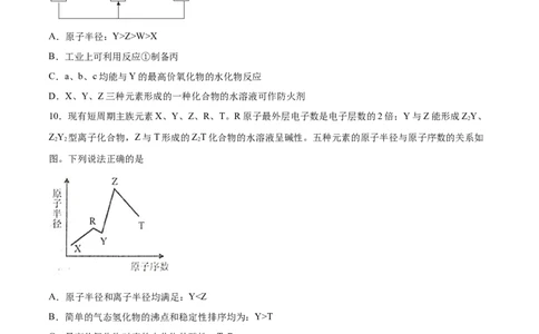 专题五能力提升检测卷原卷版_05高考化学_新高考复习资料_2022年新高考资料_2022年高考化学一轮复习讲练测（新教材新高考）