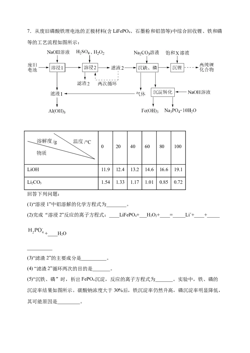 微专题34非金属及其化合物制备流程与实验探究（Si、N、P、As）-备战2022年高考化学考点微专题（解析版）_05高考化学_新高考复习资料_2022年新高考资料_备战2022年高考化学考点微专题