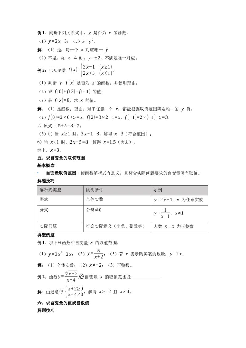 第22章函数（核心基础知识清单）_初中数学人教版_八年级数学下册_保存转存之后查看(1)_2026春季新版-持续更新中_第二套-知_10知识清单