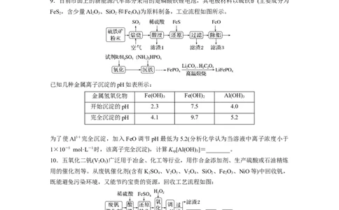 二轮专题强化练　专题15　电离常数、水解常数、溶度积常数的应用_05高考化学_通用版（老高考）复习资料_2023年复习资料_二轮复习_2023年高考化学二轮复习讲义+课件（全国版）_学生版