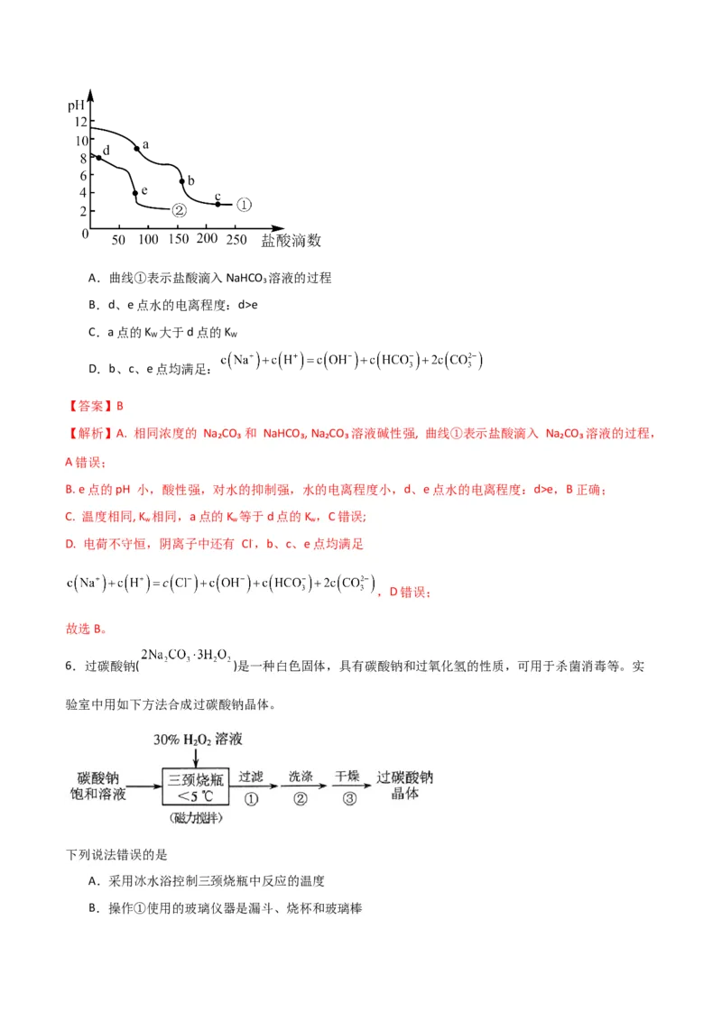 知识清单05钠及其重要化合物（解析版）_05高考化学_2025年新高考资料_一轮复习_上好课2025年高考化学一轮复习知识清单3246985