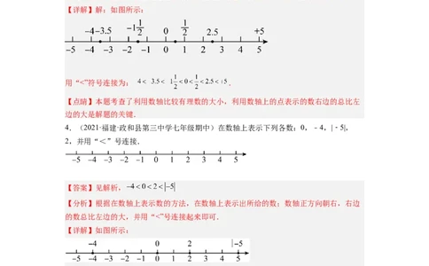 培优专题01借助数轴将数与形结合-解析版_初中数学人教版_7上-初中数学人教版_7上-初中数学人教版（旧版）赠送_07专项讲练