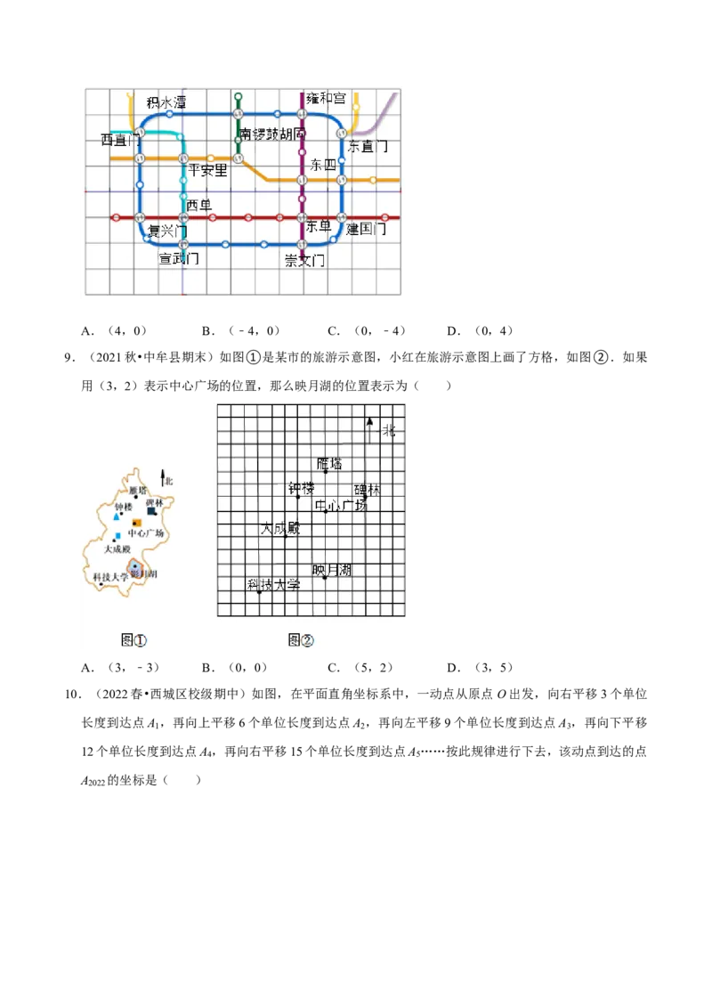 专题7.2坐标方法的简单应用专项提升训练（重难点培优）2023培优（原卷版）人教版_初中数学人教版_7下-初中数学人教版_7下-初中数学人教版（旧版）赠送_07专项讲练