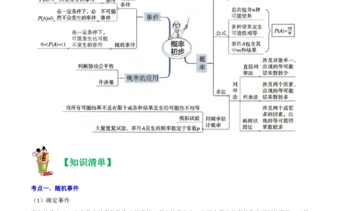 清单05概率初步（9个考点梳理+题型解读+核心素养提升+中考热点聚焦）（解析版）_初中数学人教版_9上-初中数学人教版_06习题试卷_7期中期末复习专题