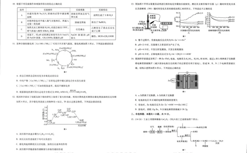 化学试卷（二）_05高考化学_高考模拟题_新高考_重庆市巴蜀中学2023届高考适应性月考卷（二）化学