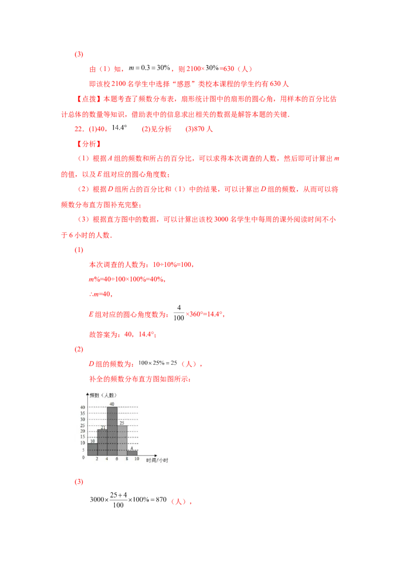 第10章数据的收集、整理与描述（提高篇）-挑战满分七年级数学下册阶段性复习精选精练（人教版）_初中数学人教版_7下-初中数学人教版_7下-初中数学人教版（旧版）赠送_06习题试卷