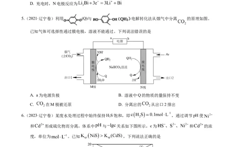 押选择题新型化学电源、电化学原理及应用、溶液中的离子平衡（原卷版）-备战2024年高考化学临考题号押题（辽宁、黑龙江、吉林专用）_05高考化学_2024年新高考资料_5.2024三轮冲刺