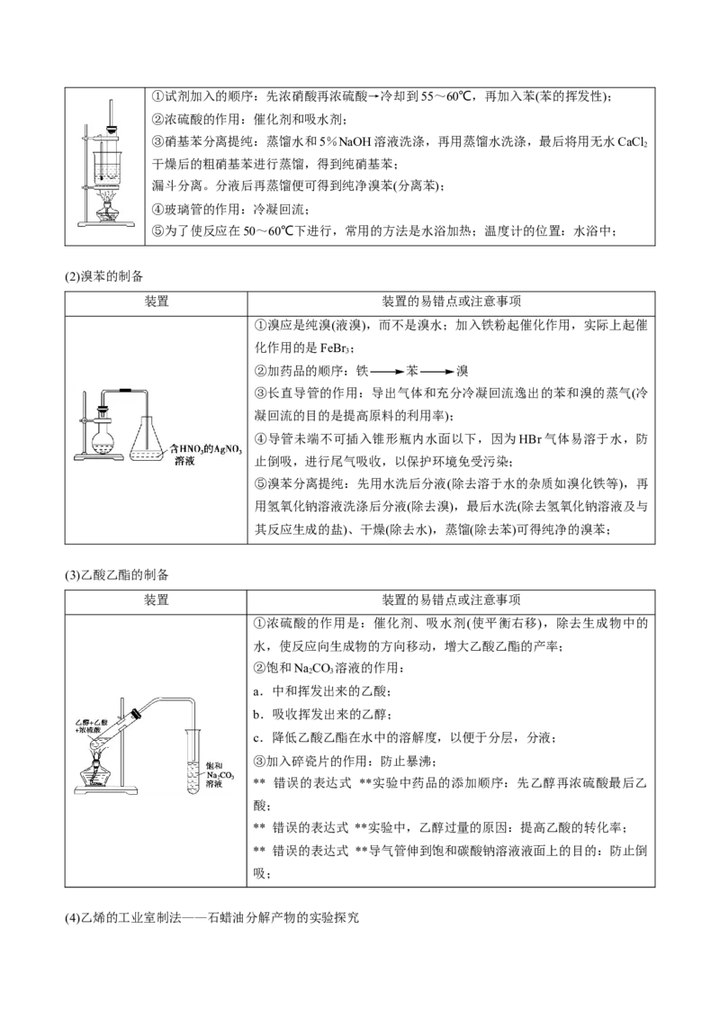 押新高考卷第5-6题实验装置的选用、离子方程式的书写、有机化合物的结构与性质（解析版）_05高考化学_2024年新高考资料_5.2024三轮冲刺