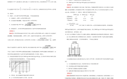 原创（新高考）2021届高考考前冲刺卷化学（十四）教师版_05高考化学_新高考复习资料_2021新高考资料_2021届高考考前冲刺卷（新高考）5.31更新