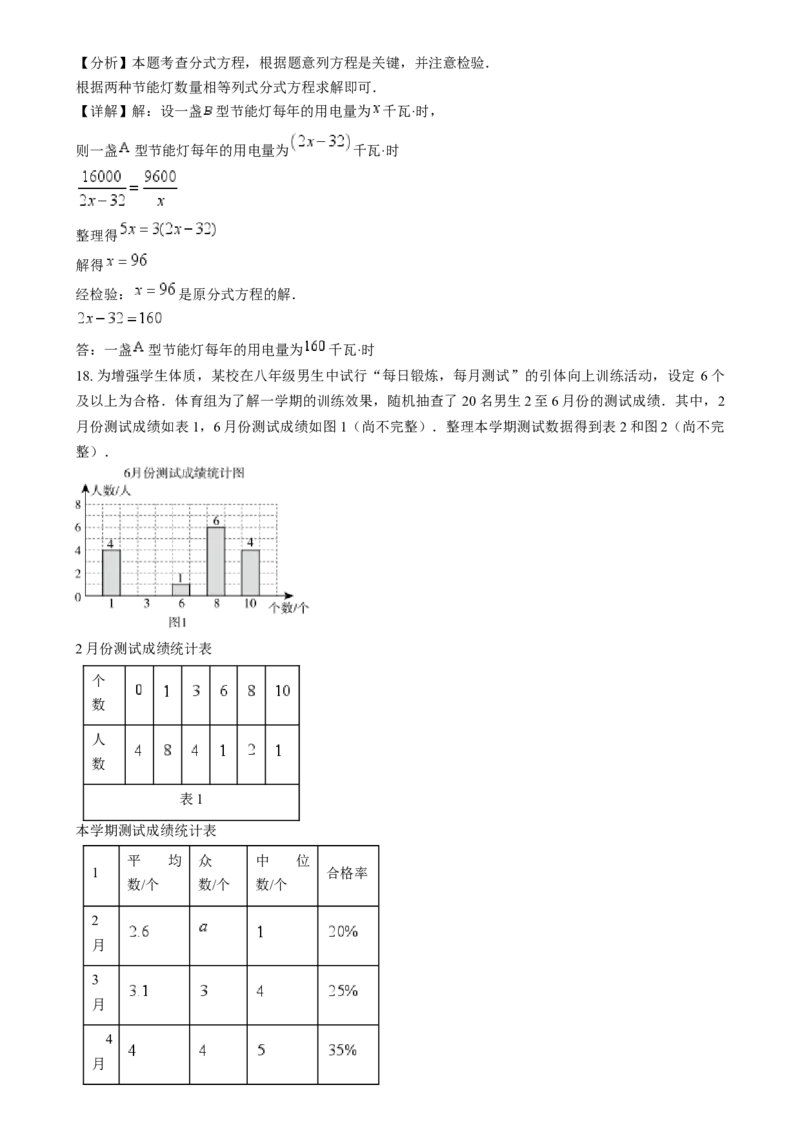 精品解析：2024年山东省威海市中考数学试题（解析版）_new_初中数学人教版_9下-初中数学人教版_09中考真题_2024中考数学真题