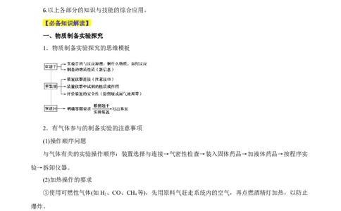 专题讲座（六）化学实验设计与探究（讲）-2024年高考化学大一轮复习精讲精练+专题讲座（原卷版）_05高考化学_2024年新高考资料_1.2024一轮复习