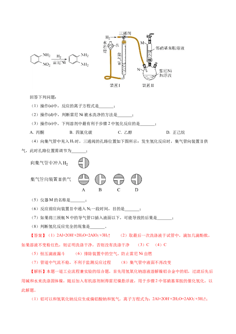 专题讲座（六）化学实验设计与探究（讲）-2024年高考化学大一轮复习精讲精练+专题讲座（解析版）_05高考化学_2024年新高考资料_1.2024一轮复习