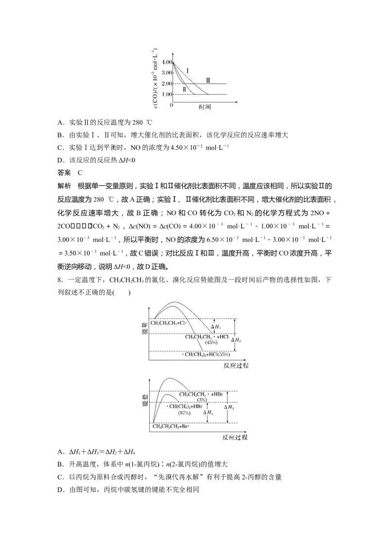 大单元四　第十一章　第45讲　过渡态理论　催化剂对化学反应的影响_05高考化学_2025年新高考资料_一轮复习_2025大一轮复习讲义+课件（完结）_配套Word版文档第十章~第十六章