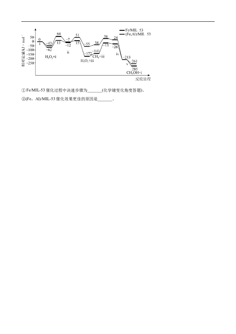 易错点20化学反应机理-备战2023年高考化学考试易错题（原卷版）_05高考化学_通用版（老高考）复习资料_2023年复习资料_专项复习_备战2023年高考化学考试易错题（全国通用）