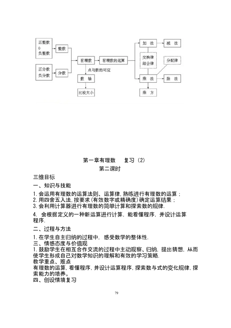 人教版七年级数学上册详细教案（280页）_初中数学人教版_7上-初中数学人教版_7上-初中数学人教版（旧版）赠送_04教案（多套）_全册教案（多套）