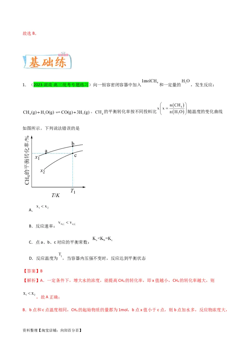 升级版微专题37新情景下的综合图象与突破（解析版）(全国版)_05高考化学_新高考复习资料_2024年新高考资料_一轮复习资料_备战2024年高考化学一轮复习考点微专题