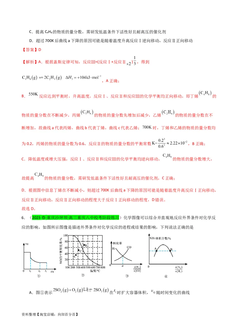 升级版微专题37新情景下的综合图象与突破（解析版）(全国版)_05高考化学_新高考复习资料_2024年新高考资料_一轮复习资料_备战2024年高考化学一轮复习考点微专题