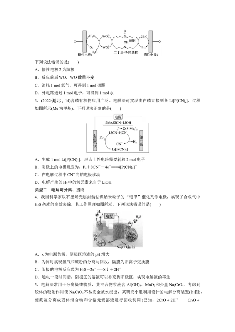 大单元四　第十章　第43讲　电解原理应用新拓展_05高考化学_2025年新高考资料_一轮复习_2025大一轮复习讲义+课件（完结）_2025大一轮复习讲义化学学生用书Word版文档全书