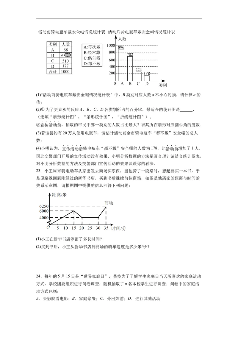 第十章《数据的收集、整理与描述》同步单元基础与培优高分必刷卷考试版_初中数学人教版_7下-初中数学人教版_7下-初中数学人教版（旧版）赠送_07专项讲练