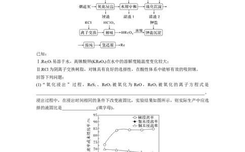 二轮专题强化练　大题突破3　无机化工流程题题型研究_05高考化学_通用版（老高考）复习资料_2023年复习资料_二轮复习_2023年高考化学二轮复习讲义+课件（全国版）_学生版