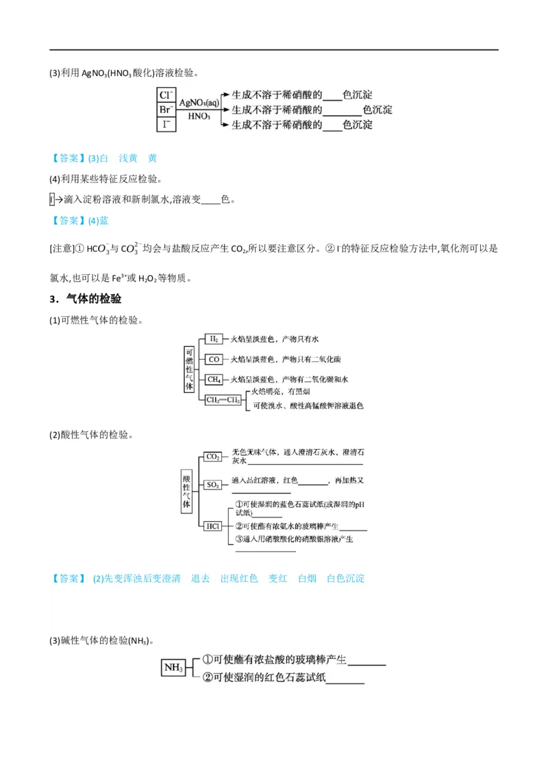 升级版微专题43常见物质的分离、提纯和鉴别-备战2024年高考化学考点微专题（解析版）(全国版)_05高考化学_新高考复习资料_2024年新高考资料_一轮复习资料_教师版（含答案解析）