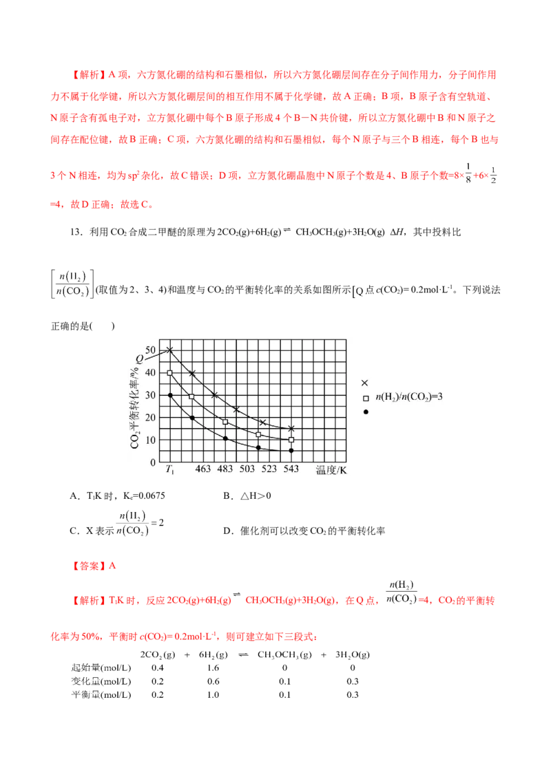 信息必刷卷05（云南专用）（解析版）_05高考化学_2025年新高考资料_2025考前信息卷_2025年高考化学考前信息必刷卷（云南专用）34334835