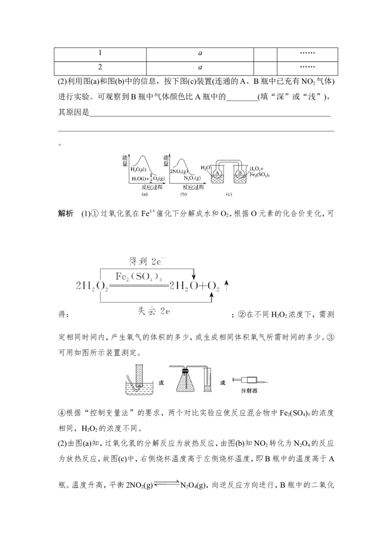 专题六化学速率平衡图表分析与数据处理_05高考化学_新高考复习资料_2022年新高考资料_2022年一轮复习各版本_1.高考化学2022年一轮复习通用版_配套习题库