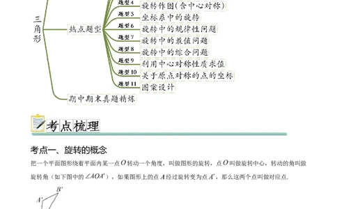 热点专题03旋转（11个热点）（解析版）_初中数学人教版_9下-初中数学人教版_07专项讲练_2023-2024学年九年级数学全册重难热点提升精讲与过关测试（人教版）