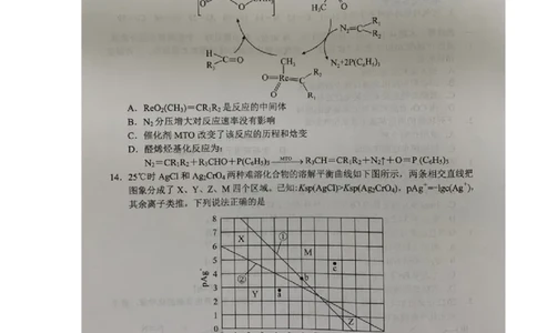 湖南省永州市2023届高三第二次适应性考试（二模）化学试题_05高考化学_高考模拟题_新高考_2023湖南省永州市高三第二次适应性考试（二模）化学