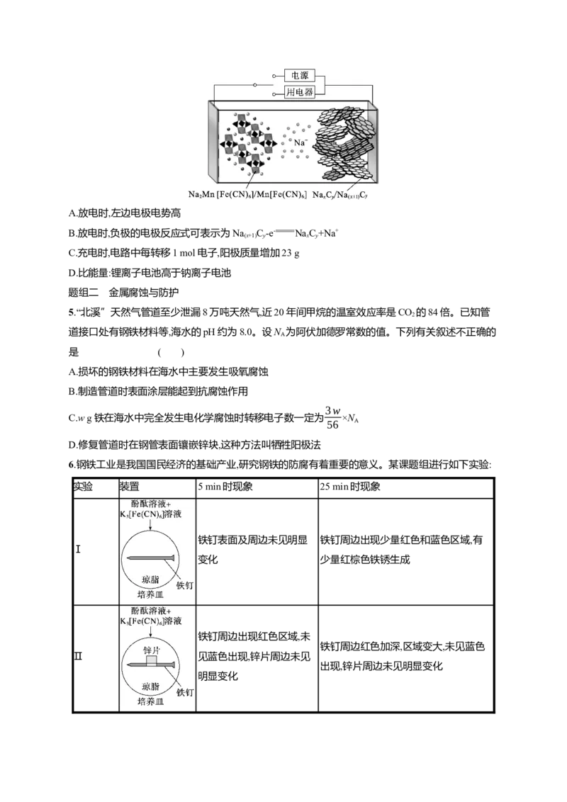 备战2025年高考二轮复习化学（通用版）大单元选择题突破9　A组Word版含解析_05高考化学_2025年新高考资料_二轮复习_备战2025年高考化学二轮复习题型突破练习（含解析）