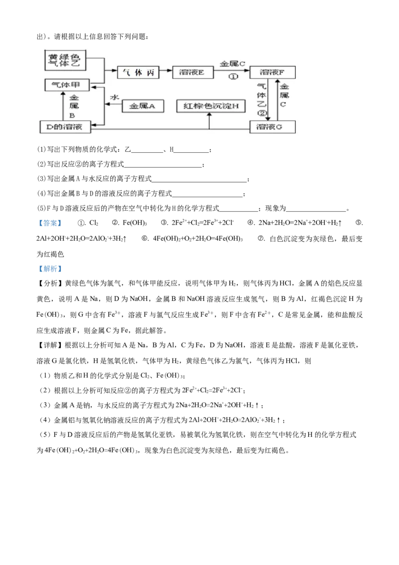 天津市咸水沽第一中学2023届高三上学期开学考试化学试题Word版含答案_05高考化学_高考模拟题_新高考_天津市咸水沽第一中学2023届高三上学期开学考试化学试题Word版含答案