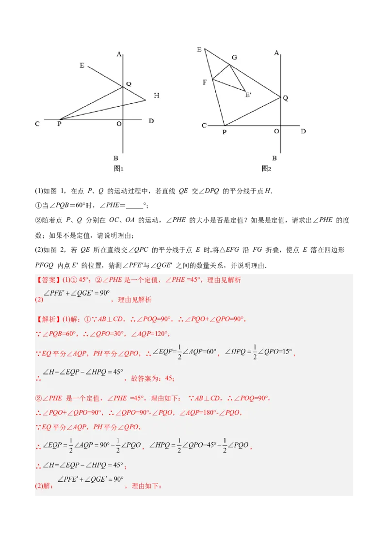第十一章三角形压轴题考点训练（解析版）_初中数学人教版_8上-初中数学人教版_旧版_07专项讲练_压轴必考八年级数学上册压轴题攻略（人教版）