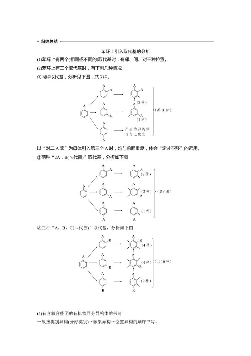 大单元五　第十三章　第61讲　有机化合物的空间结构　同系物　同分异构体_05高考化学_2025年新高考资料_一轮复习_2025大一轮复习讲义+课件（完结）_配套Word版文档第十章~第十六章