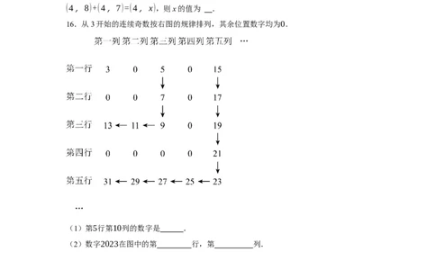 人教版2024七年级数学上册第二章有理数的运算单元测试卷（含解析）_初中数学人教版_7上-初中数学人教版_7上-初中数学人教版（新版）_06习题试卷_单元测试_单元试卷含解析