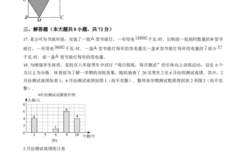 精品解析：2024年山东省威海市中考数学试题（原卷版）_new_初中数学人教版_9下-初中数学人教版_09中考真题_2024中考数学真题