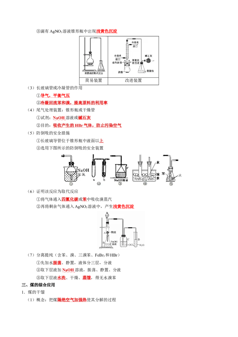 知识清单25++有机化合物（必修）-口袋书2024年高考化学一轮复习知识清单_05高考化学_2024年新高考资料_1.2024一轮复习_2024年高考化学一轮复习知识清单