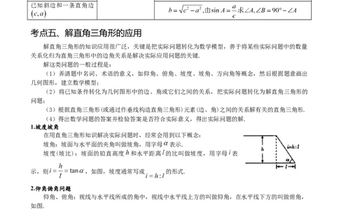 热点专题08锐角三角函数（10个热点）（解析版）_初中数学人教版_9下-初中数学人教版_07专项讲练_2023-2024学年九年级数学全册重难热点提升精讲与过关测试（人教版）