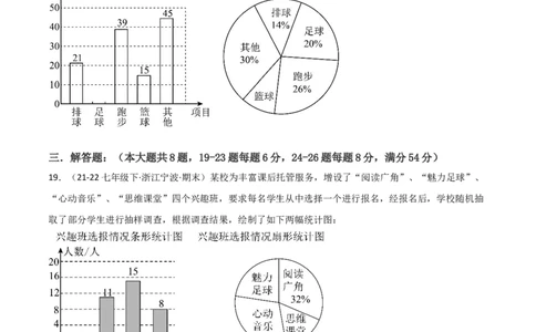 第10章数据的收集、整理与描述章节测试卷（学生版）_初中数学_七年级数学下册（人教版）_常见题型通关讲解练-V3