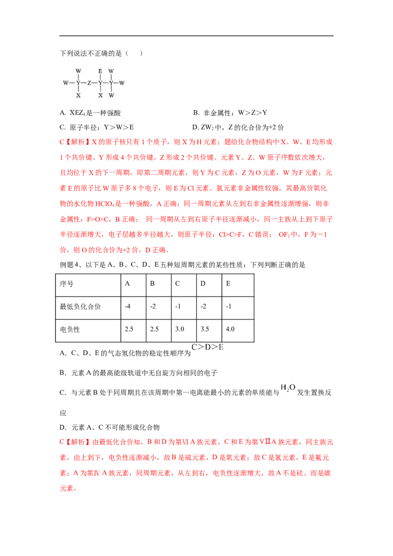 易错点14元素周期表和元素周期律-备战2023年高考化学考试易错题（解析版）_05高考化学_通用版（老高考）复习资料_2023年复习资料_专项复习_备战2023年高考化学考试易错题（全国通用）