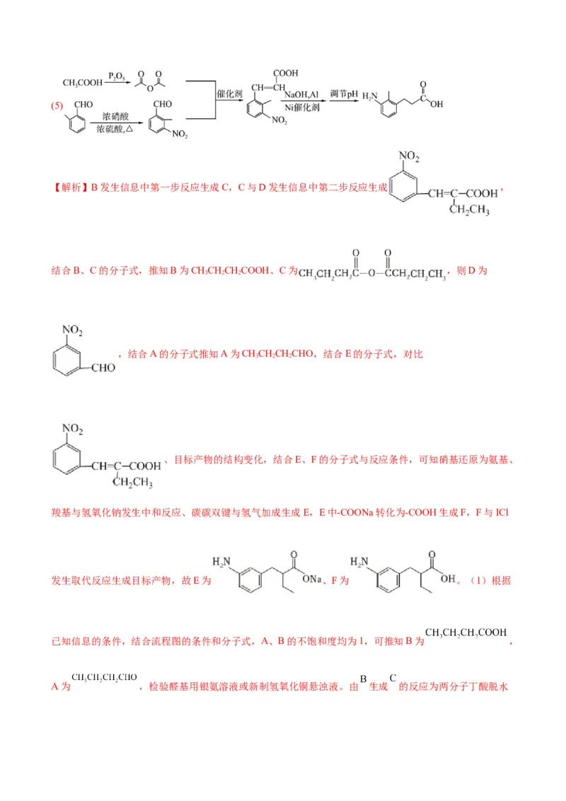 押江苏卷第15题有机推断与有机合成（原卷版）_05高考化学_2024年新高考资料_5.2024三轮冲刺_备战2024年高考化学临考题号押题（江苏专用）322863014