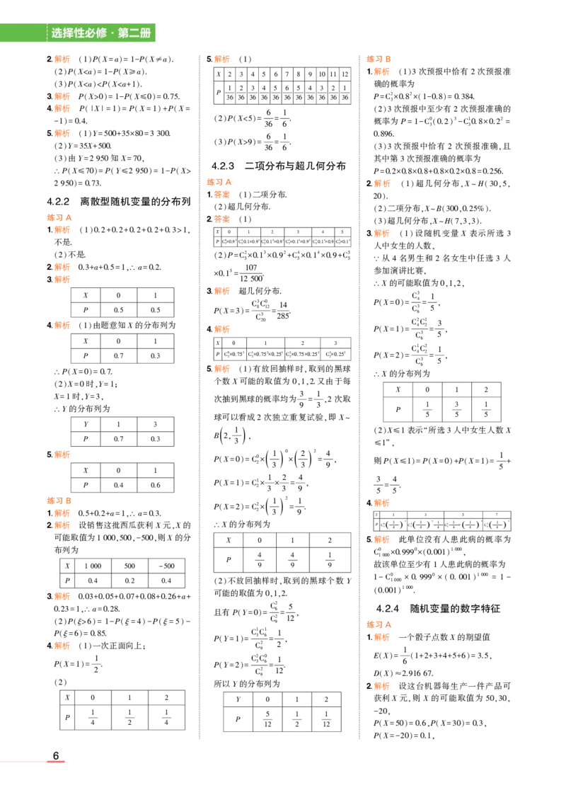 1_24版高中同步新教材选择性必修第二册人教B版数学教材习题答案_高中全套电子教材及答案。_02高中教材参考答案_高中数学_人教B版