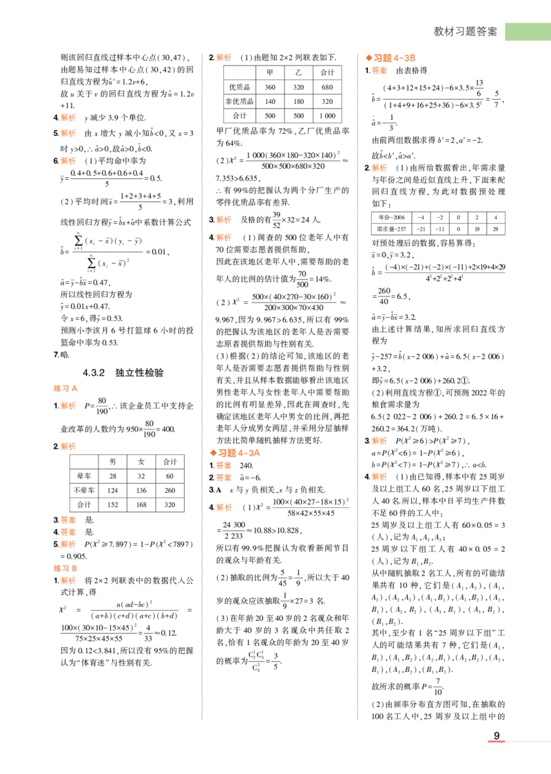 1_24版高中同步新教材选择性必修第二册人教B版数学教材习题答案_高中全套电子教材及答案。_02高中教材参考答案_高中数学_人教B版